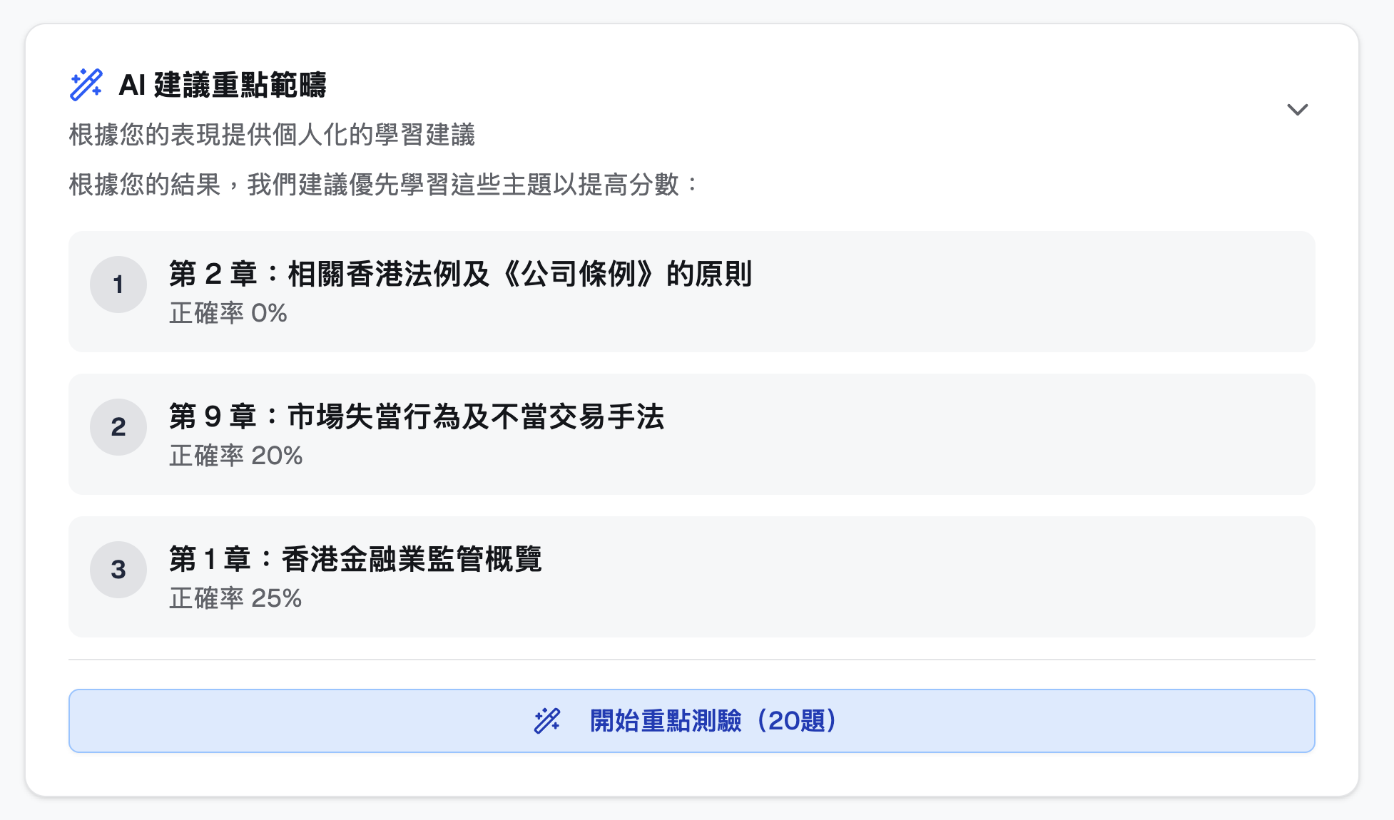 AI 智能推薦引擎