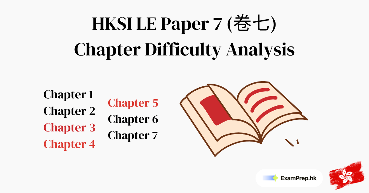 Is HKSI Paper 7 Difficult? Chapter Breakdown & Difficulty Analysis (2026)