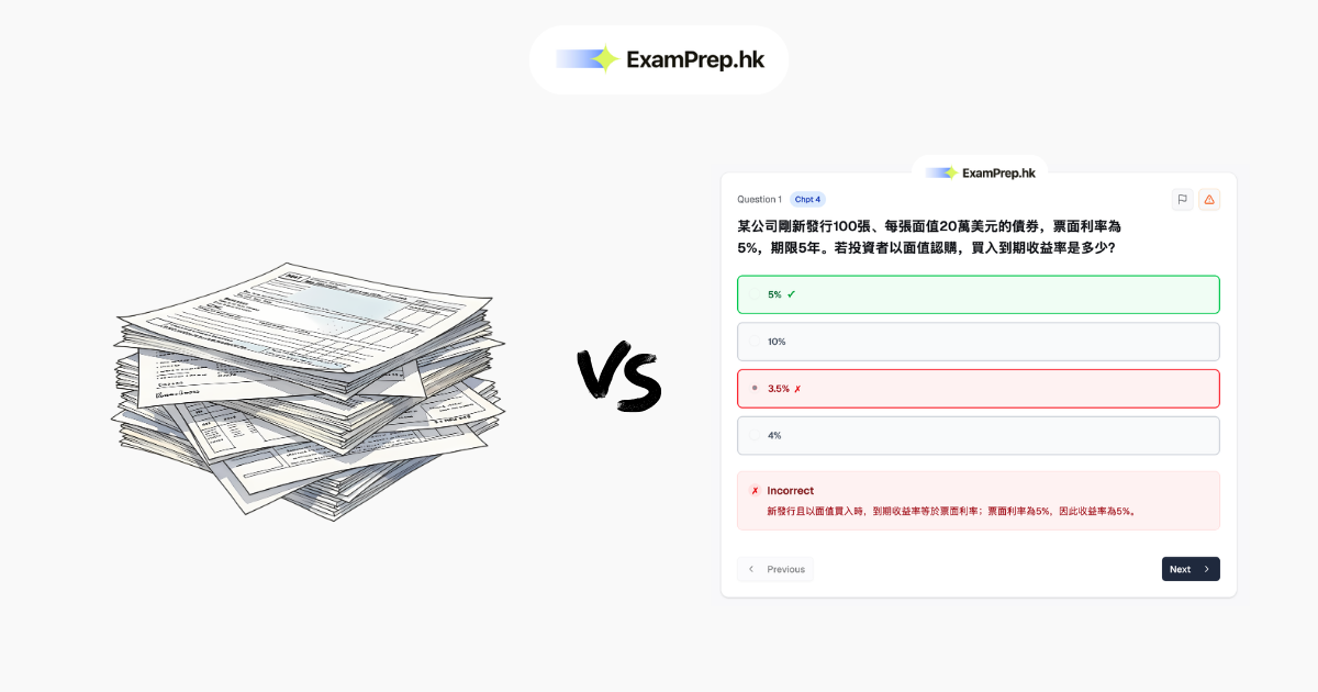 HKSI 卷八最佳模擬試題及溫習資源比較 (2026)