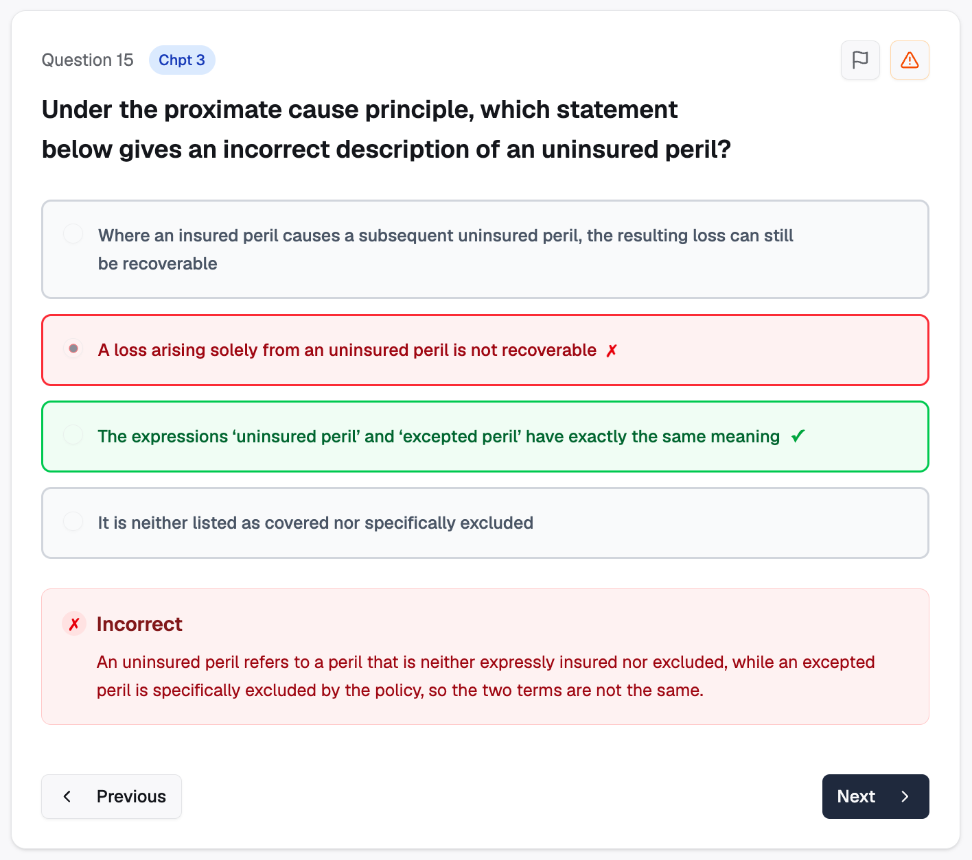 Instant feedback & explanations